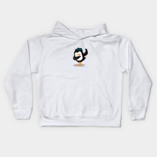 Penguin dancing Tango Kids Hoodie